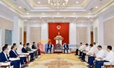 Chủ tịch UBND tỉnh Bùi Văn Khắng tiếp đoàn Hiệp hội Doanh nghiệp Hàn Quốc, tháng 7-2026