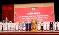 Công an tỉnh Quảng Ninh đã tổ chức gặp mặt kỷ niệm 80 năm ngày truyền thống lực lượng An ninh nhân dân 12/7 (1946 - 2026), tháng 7-2026