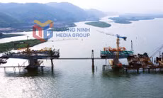 Thi công cao tốc Vân Đồn - Tiên Yên, tháng 5-2021