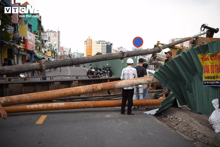 Hiện trường vụ việc.