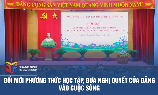 Đổi mới phương thức học tập, đưa nghị quyết của Đảng vào cuộc sống