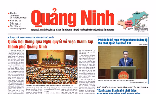 Báo in ngày 25/8/2026