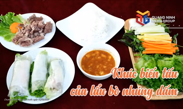 Khúc biến tấu của lẩu bò nhúng dấm
