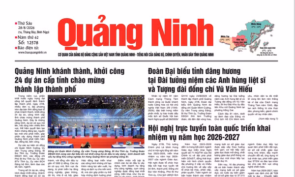 Báo in ngày 28/8/2026