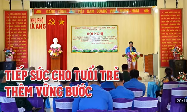 Tiếp sức cho tuổi trẻ thêm vững bước