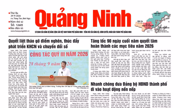 Báo in ngày 29/9/2026