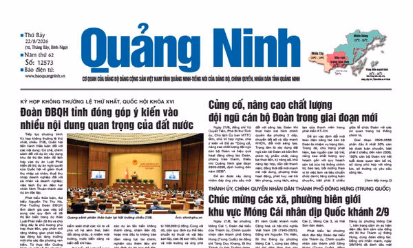 Báo in ngày 22/8/2026