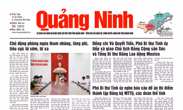 Báo in ngày 21/8/2026