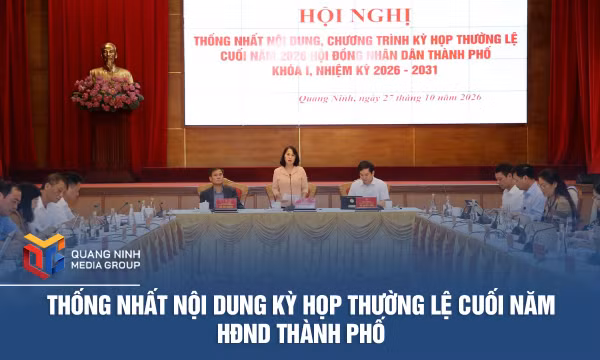 Thống nhất nội dung kỳ họp thường lệ cuối năm HĐND thành phố