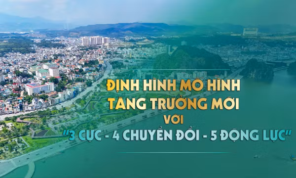 Định hình mô hình tăng trưởng mới với “3 cực - 4 chuyển đổi - 5 động lực”