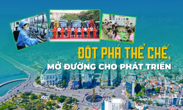Đột phá thể chế, mở đường cho phát triển