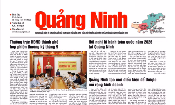 Báo in ngày 25/9/2026