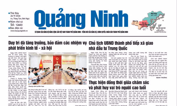 Báo in ngày 26/9/2026
