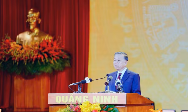 Bài phát biểu của Tổng Bí thư, Chủ tịch nước Tô Lâm tại Lễ công bố Nghị quyết của Quốc hội về thành lập thành phố Quảng Ninh và đón nhận Huân chương Lao động hạng Nhất
