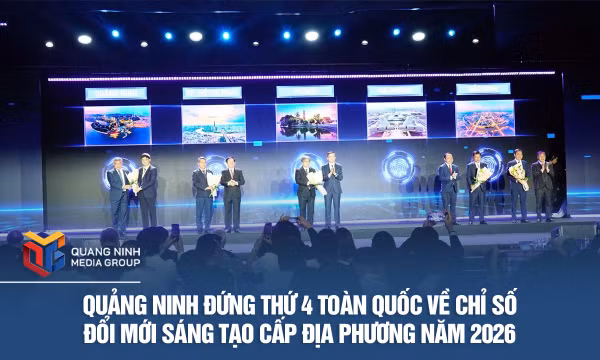 Quảng Ninh đứng thứ 4 toàn quốc về Chỉ số đổi mới sáng tạo cấp địa phương năm 2026