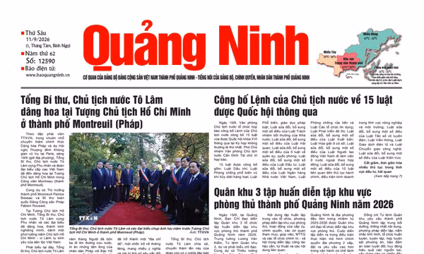  Báo in ngày 11/9/2026