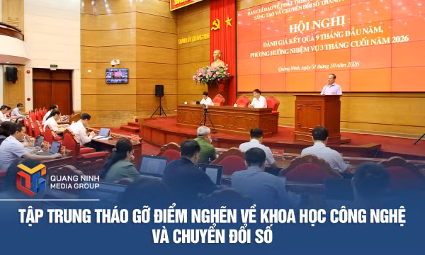 Tập trung tháo gỡ điểm nghẽn về khoa học công nghệ và chuyển đổi số
