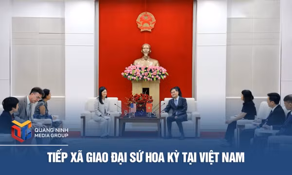 Tiếp xã giao đại sứ Hoa Kỳ tại Việt Nam