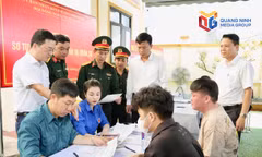 Phường Phong Cốc: Sơ tuyển sức khỏe hơn 300 công dân thực hiện nghĩa vụ quân sự