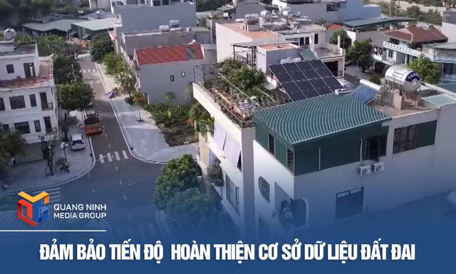 Đảm bảo tiến độ hoàn thiện cơ sở dữ liệu đất đai