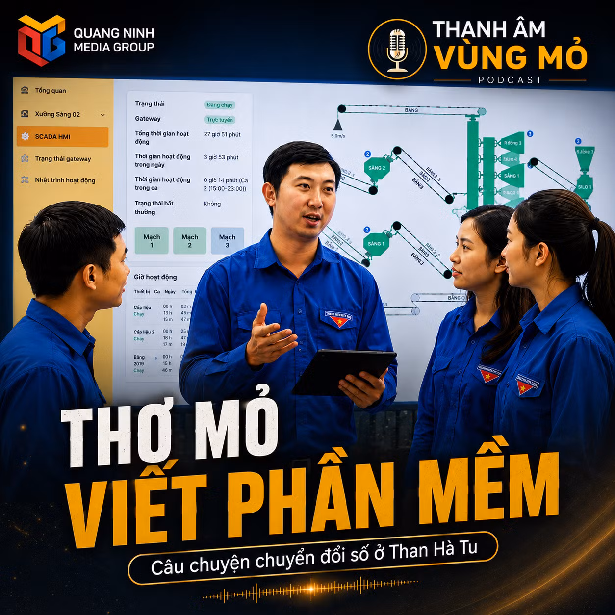 Thanh âm Vùng mỏ: Thợ mỏ viết phần mềm