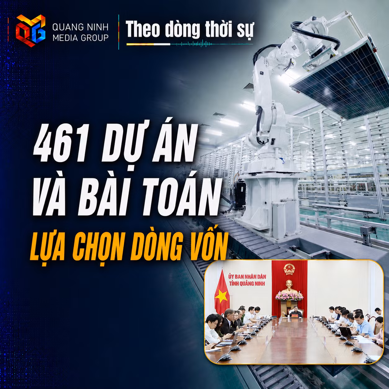 Theo dòng thời sự ngày 15/8/2026: 461 dự án và bài toán lựa chọn dòng vốn