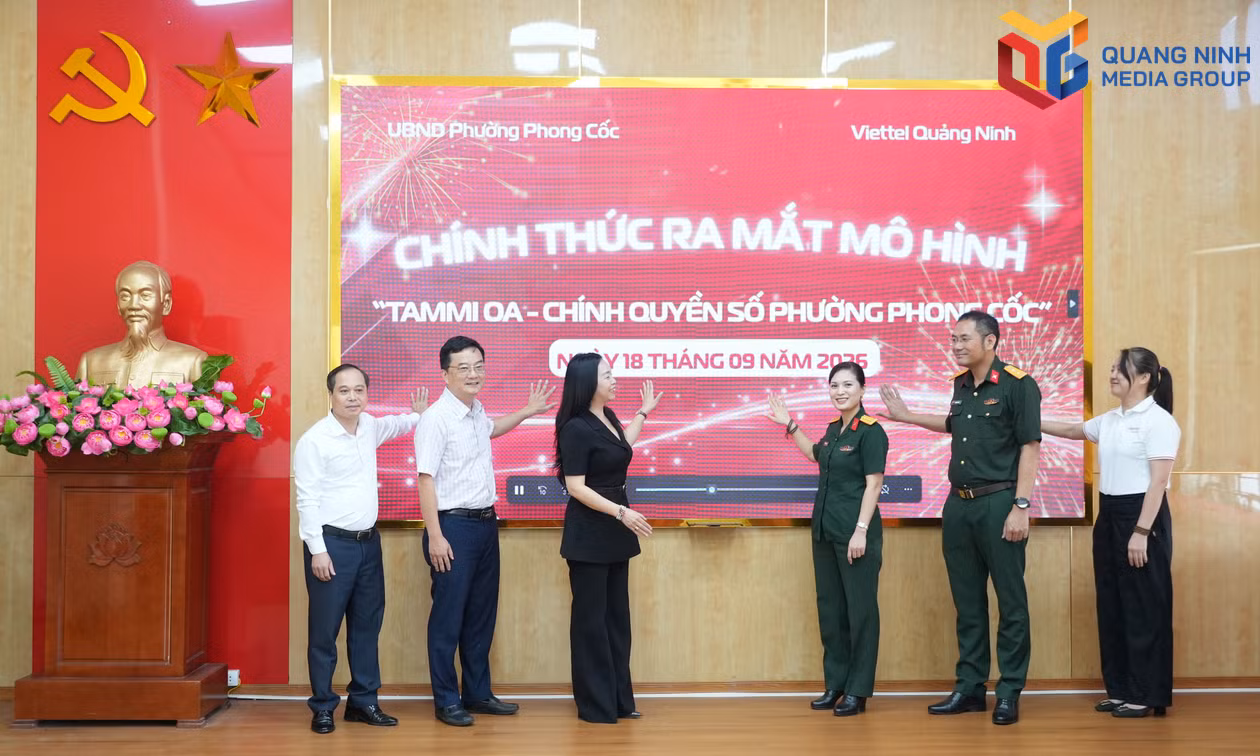 Ra mắt mô hình "Tammi OA - Chính quyền số phường Phong Cốc"