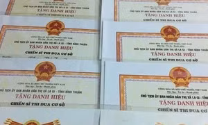 Quy định mới về tỷ lệ xét tặng danh hiệu Chiến sĩ thi đua cơ sở áp dụng từ 01/10/2026