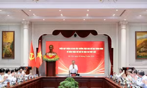 Tổng Bí thư, Chủ tịch nước Tô Lâm chủ trì Phiên họp tháng 9 năm 2026 của Thường trực Ban Chỉ đạo Trung ương về hoàn thiện thể chế và thực thi pháp luật. (Ảnh: ĐĂNG KHOA) 