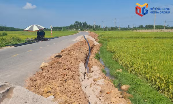 Công trình mở rộng hệ thống cấp nước sạch thôn Đông Thành