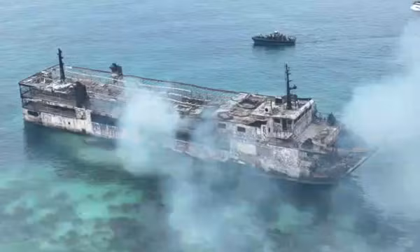 Cháy phà tại Philippines, ít nhất 5 người thiệt mạng, hàng chục người mất tích