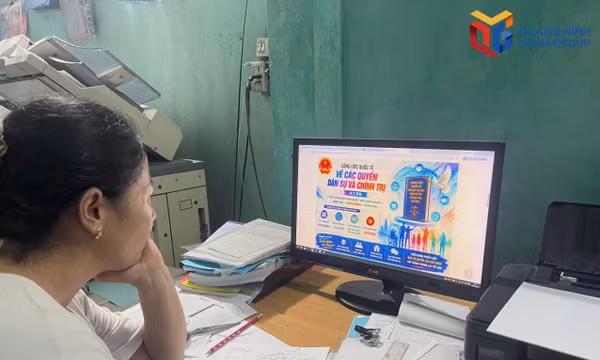 Phường Quang Hanh: Phổ biến pháp luật trên môi trường số