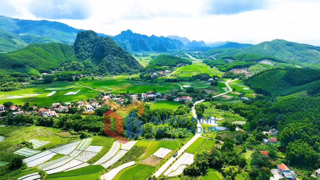 Nông thôn mới phường Hoành Bồ (3-2025). Ảnh: Hoàng Nga