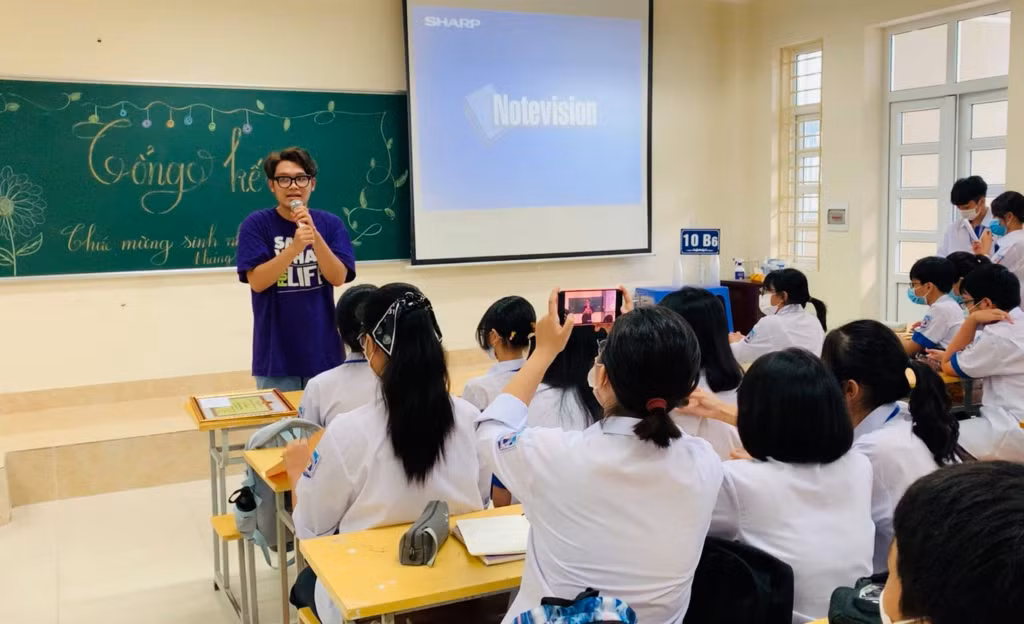 Ảnh với chú thích