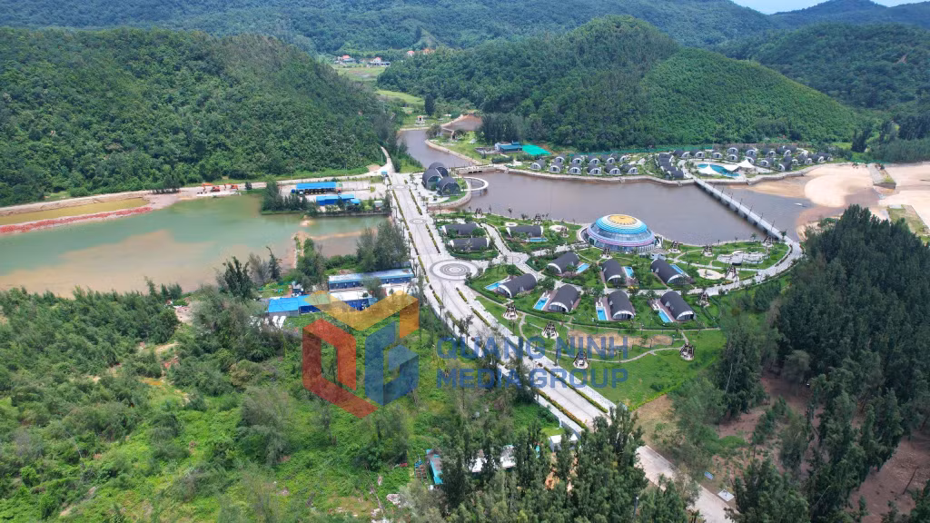 Khu nghỉ dưỡng Đầu Rồng, xã Cái Chiên (6-2026). Ảnh: Hữu Việt