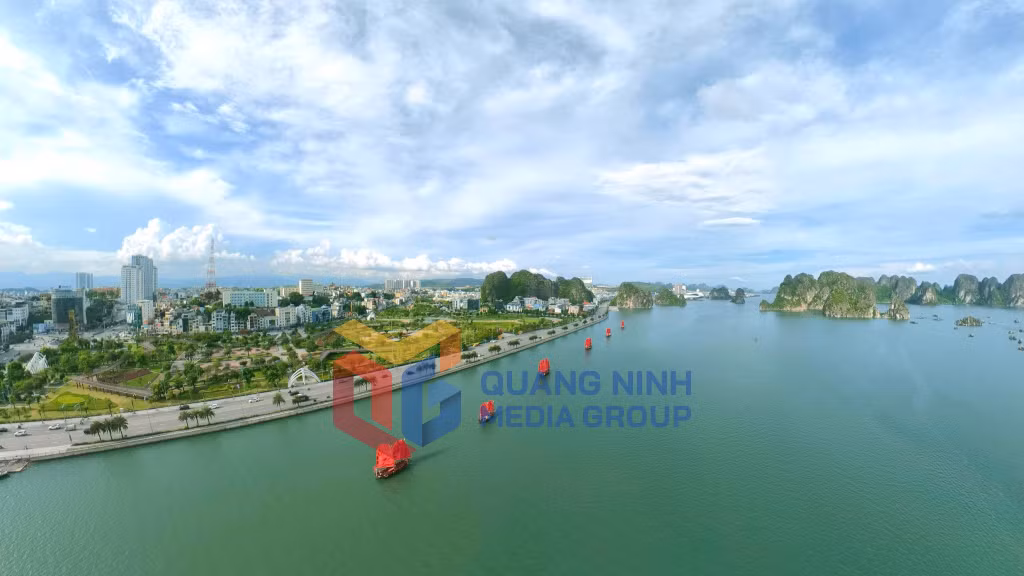 Những chiếc thuyền lướt nhẹ trên mặt vịnh (7-2026). Ảnh: Xuân Hòa
