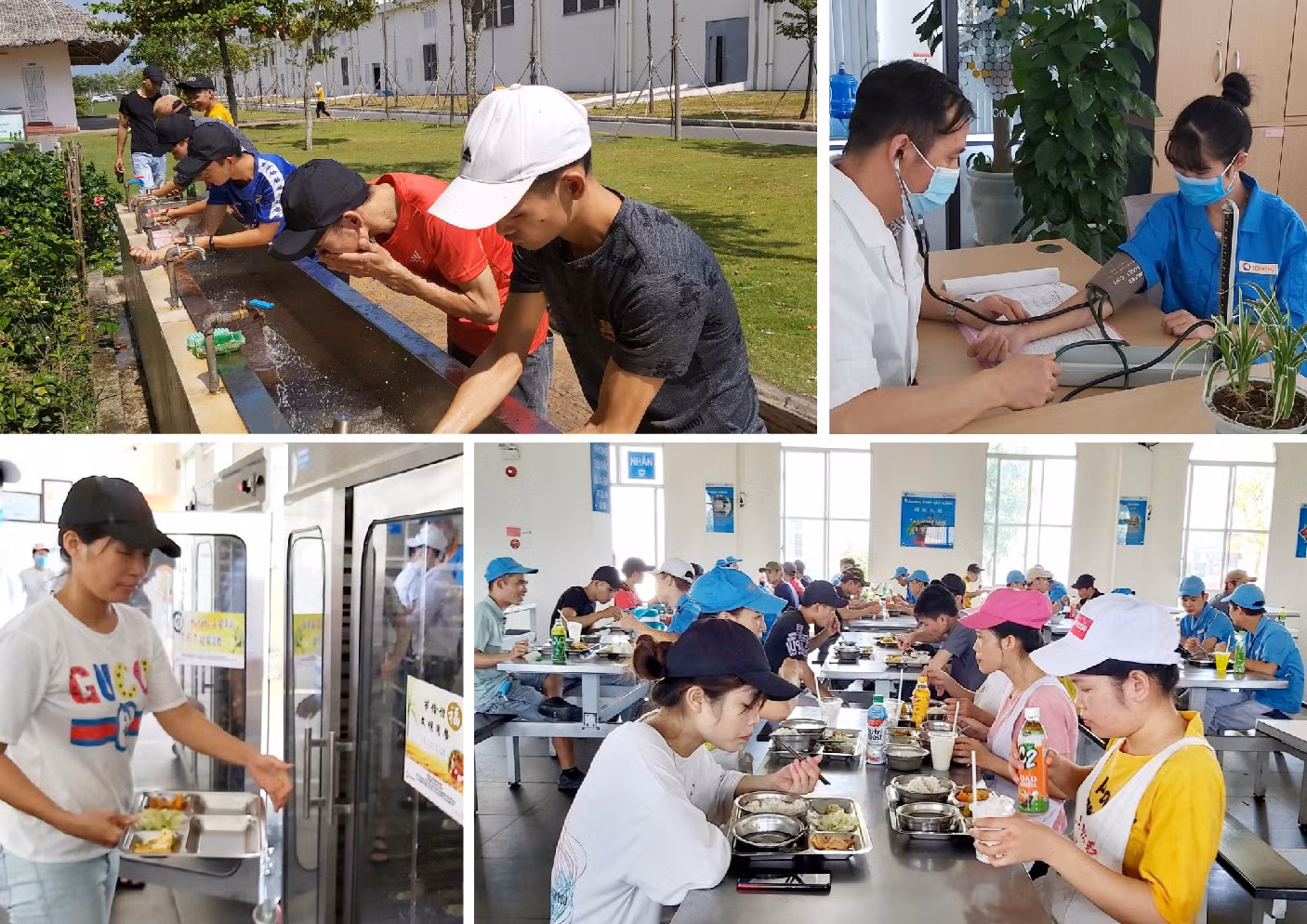 CNLĐ Công ty TNHH KHKT Texhong Ngân Hà, KCN Hải Hà được làm việc và sinh hoạt trong môi trường làm việc hiện đại với nhiều chính sách ưu đãi nhưng vẫn trăn trở vì chưa có nhà ở cho công nhân.
