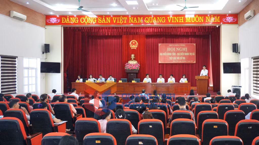Quang cảnh buổi tiếp xúc (11-2022). Ảnh: Nguyễn Thanh