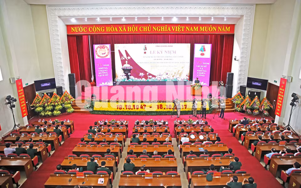 Quang cảnh Lễ kỷ niệm.