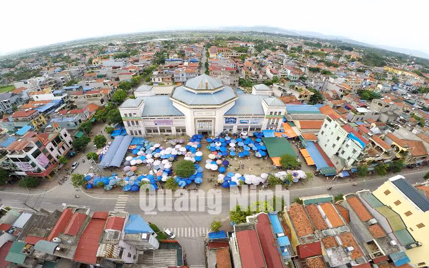 Trên cơ sở đó, những năm gần đây, TX Quảng Yên đã có những bước phát triển nhanh, mạnh. Ảnh Khánh Giang