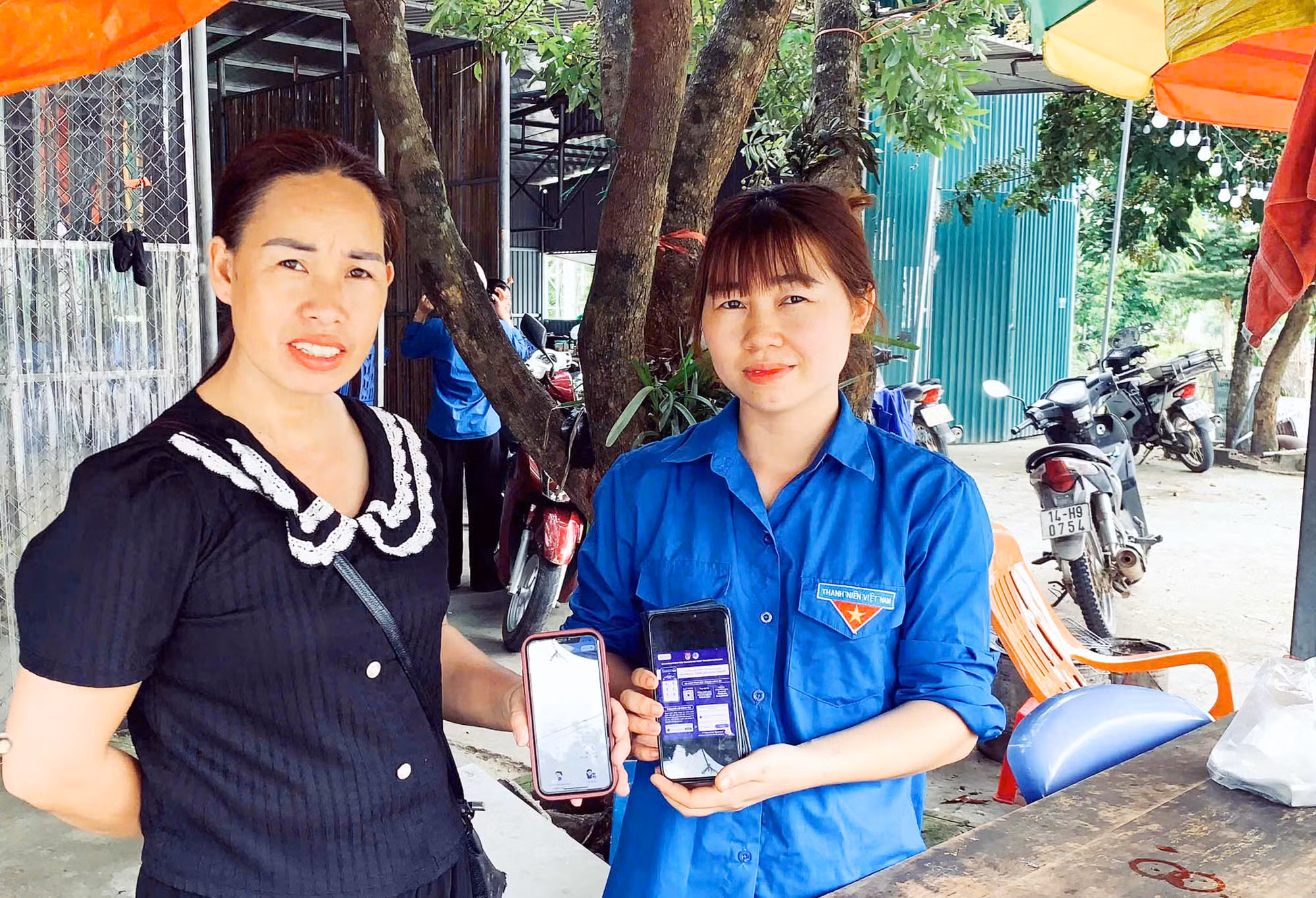 Ảnh với chú thích