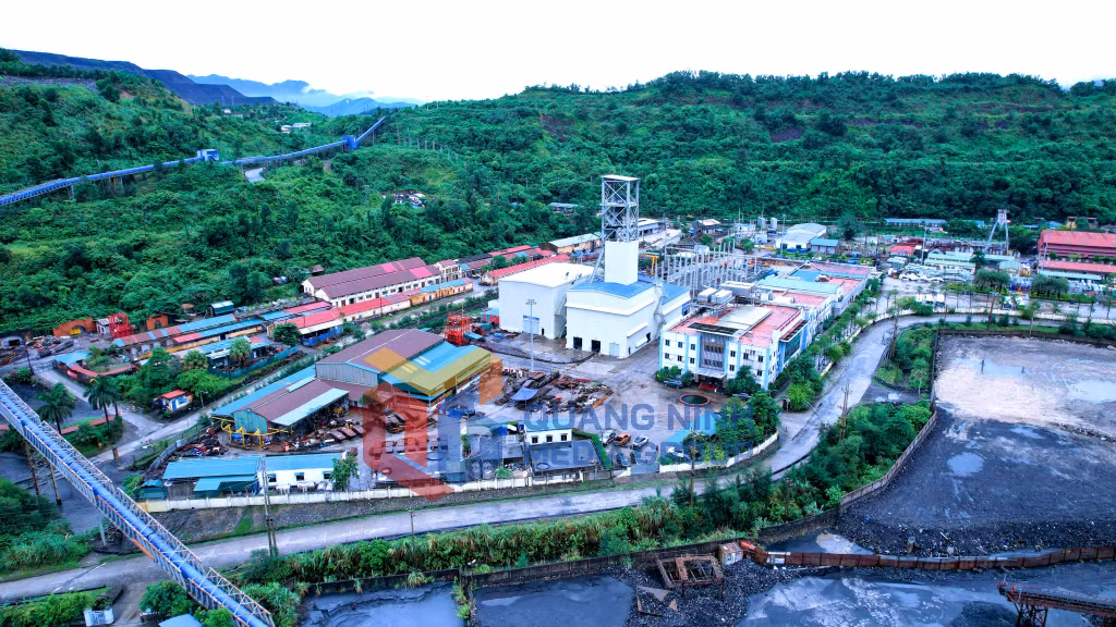 Dự án khai thác hầm lò Khe Chàm II-IV - công trình trọng điểm của Công ty Than Hạ Long - TKV (8-2026). Ảnh: Phạm Tăng