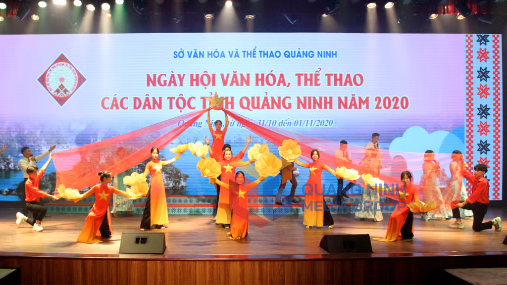 Ngày hội văn hóa các dân tộc Quảng Ninh năm 2020 (10-2020). Ảnh: Phạm Học