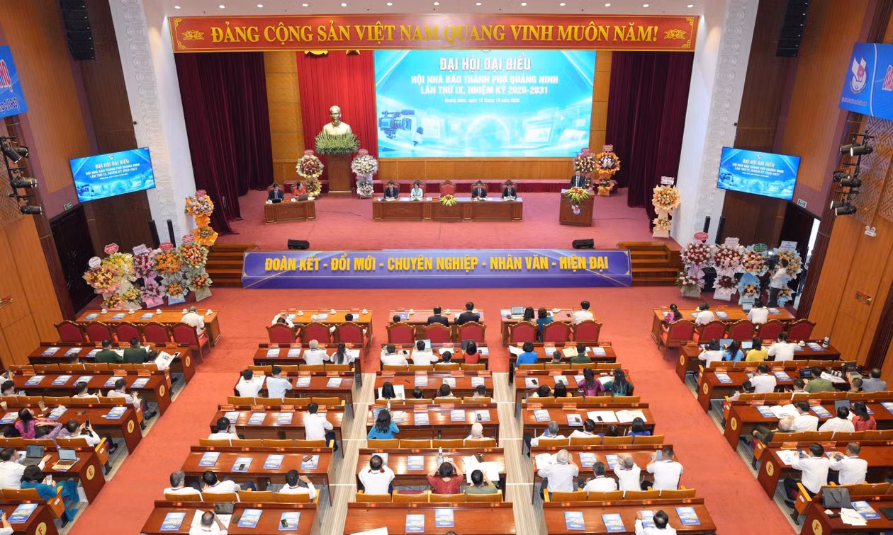 Đại hội đại biểu Hội Nhà báo thành phố Quảng Ninh lần thứ IX nhiệm kỳ 2026- 2031, tháng 10-2026