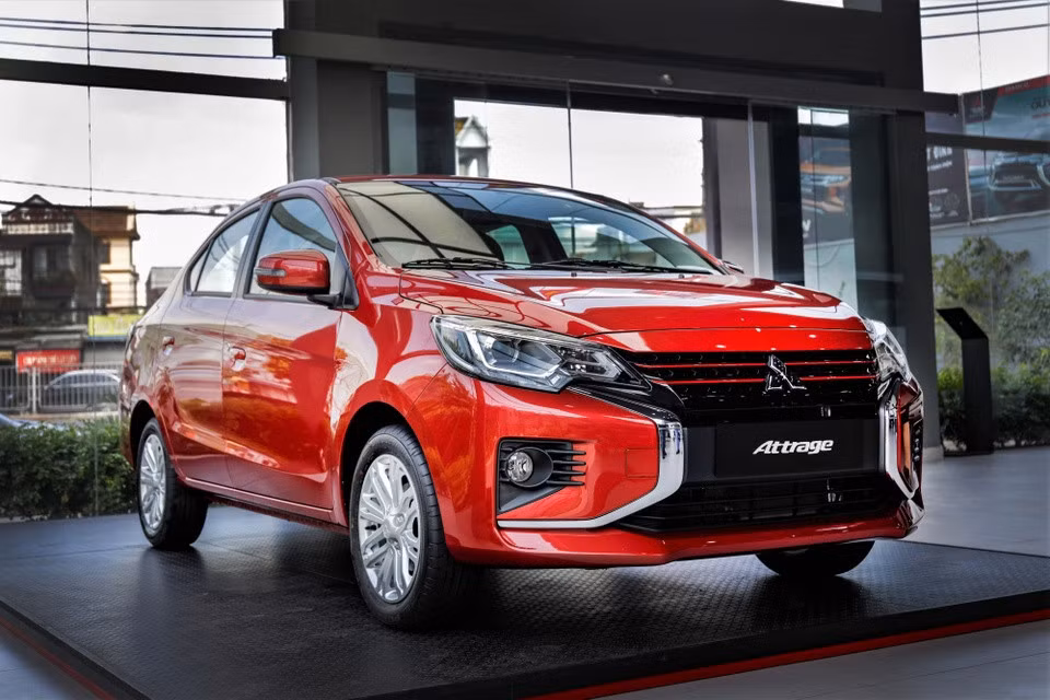 Mitsubishi Attrage vẫn chưa đạt sức bán đủ tốt tại Việt Nam. Ảnh: Mitsubishi Việt Nam.