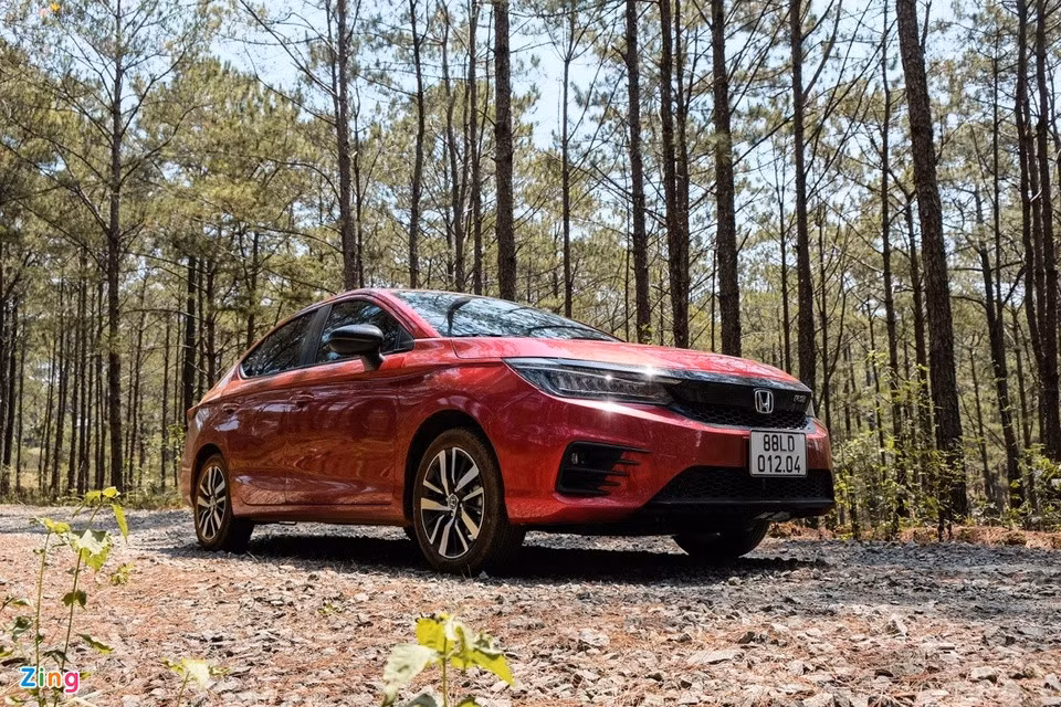 Chương trình hỗ trợ lệ phí trước bạ giúp doanh số Honda City tăng trưởng ổn định trong giai đoạn đầu năm. Ảnh: Toàn Thiện.