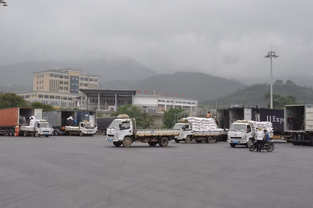 Hiện nay có 21 doanh nghiệp làm thủ tục XNK tại Chi cục Hải quan Cửa khẩu Bắc Phong Sinh
