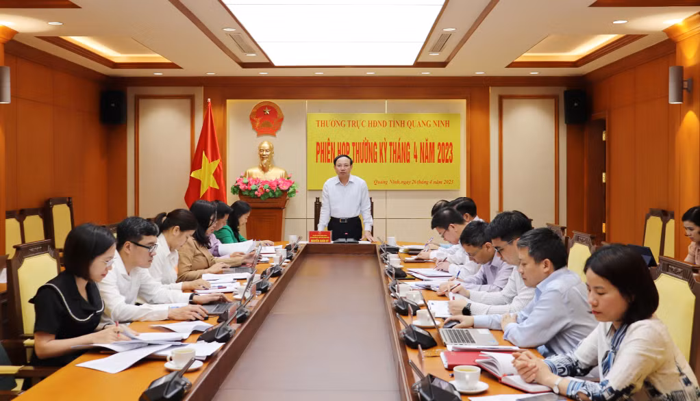 Đồng chí Nguyễn Xuân Ký, Ủy viên Trung ương Đảng, Bí thư Tỉnh ủy, Chủ tịch HĐND tỉnh kết luận hội nghị.