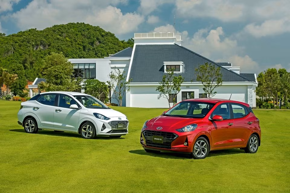 Hyundai Grand i10 áp đảo phân khúc ôtô hạng A. Ảnh: TC Group.