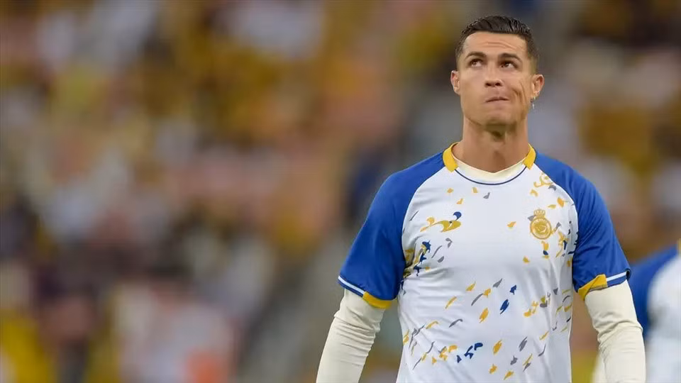 Ronaldo trong buổi tập luyện cùng Al Nassr. Ảnh: CLB Al Nassr
